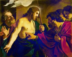 Gesù risorto apostoli Guercino.jpg